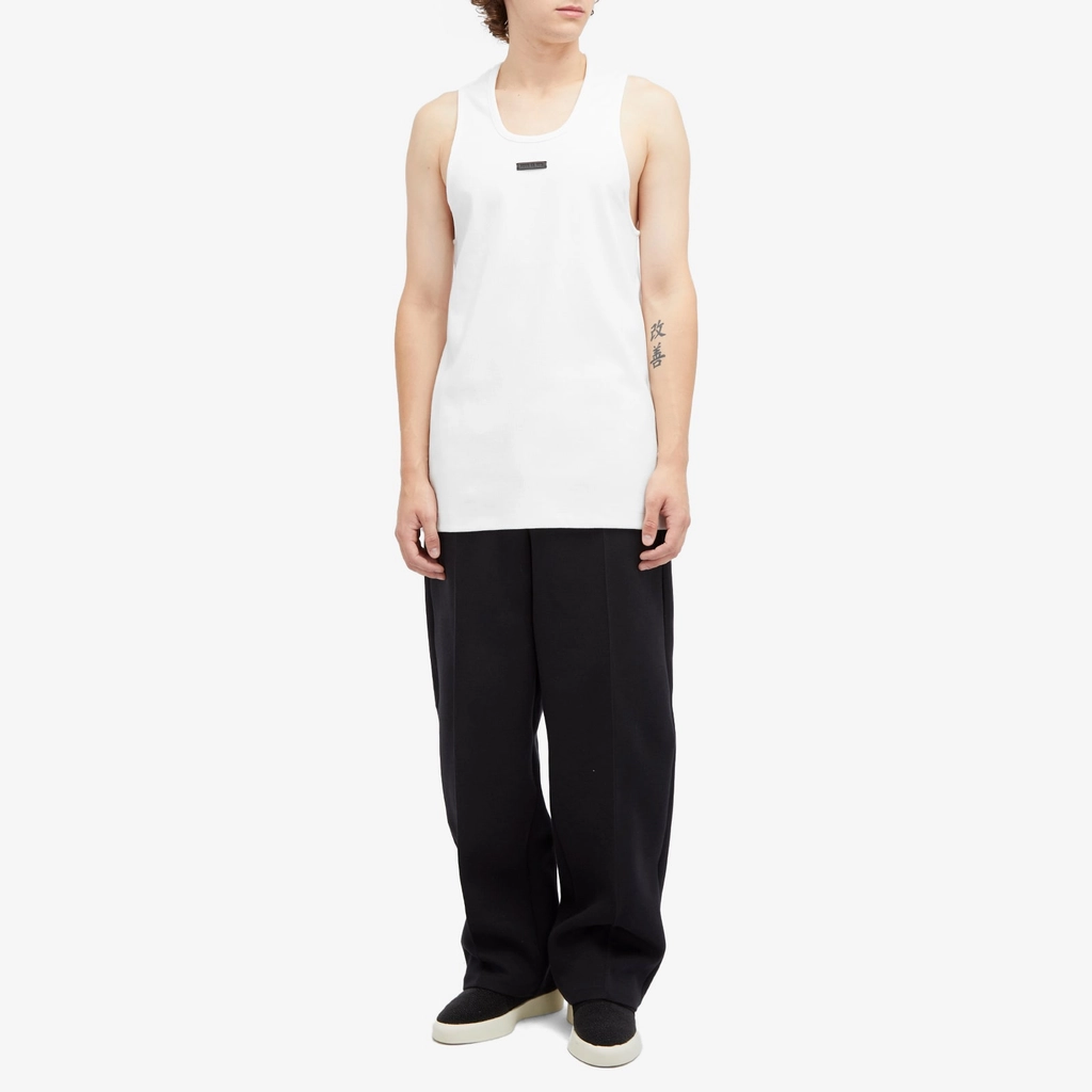 Fear of God Men's 8th Ribbed Tank White